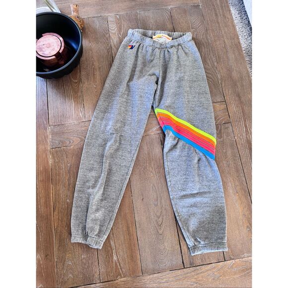 Aviator Nation Grey Joggers Size Small - Picture 1 of 6
